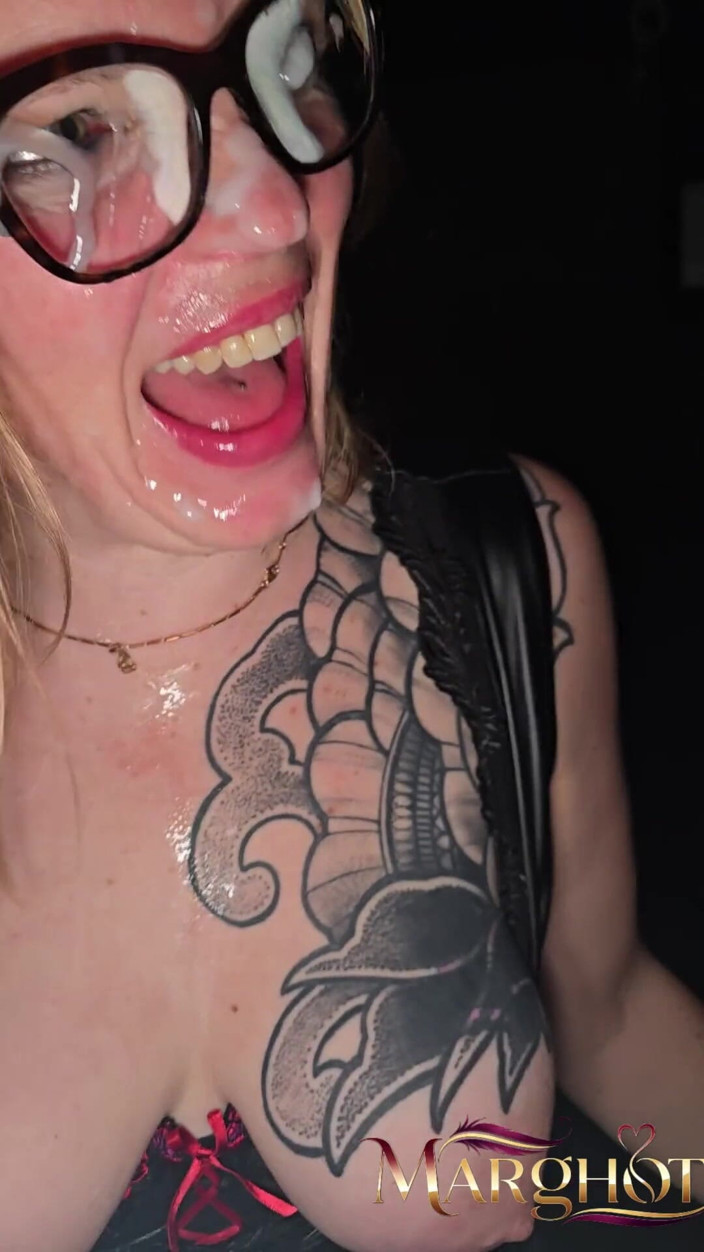 Sexymarghot: Bukkake caliente en la sauna Lynx