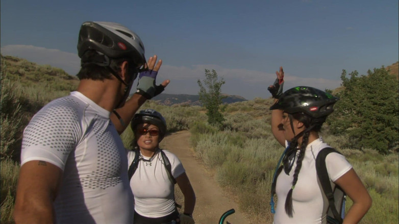 CBD Media: Biker gets her young pussy deep penetrated on a hiking...