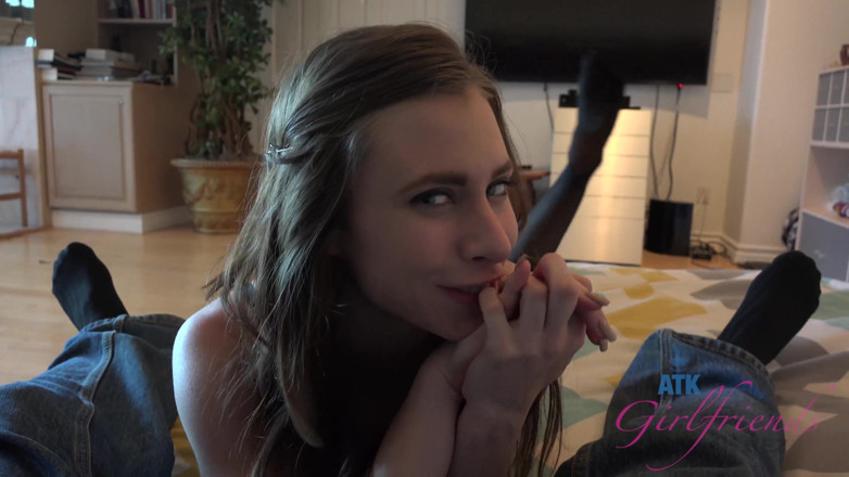 ATK Fans (Girlfriends): Virtual handjob, blowjob, footjob with so nasty Anya Olsen