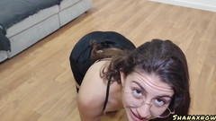 Shanaxnow: Provocando você twerk meias pretas espanholas joi fodendo buceta porra