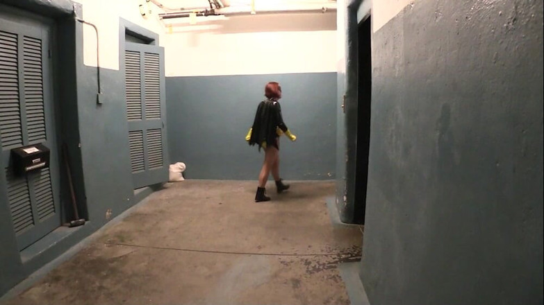 Evangelines Fetish: Бэтгерлы в бондаже с оргазмом борьба