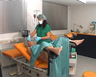 Rubber & Clinic Studio - 1ATOYS: Gyno dreams - filling him up with fresh hot pee
