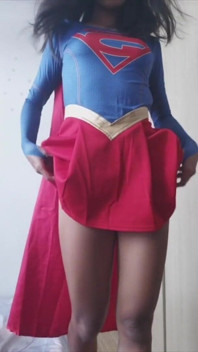 Cosplay Super Girl Jazda Dildo