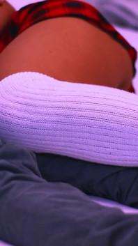 Her Stepbrother's Girlfriend and Friend Go to the Apartment to Fuck.
