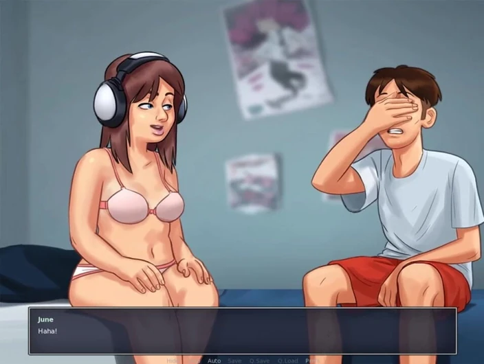 Miss Kitty 2K: Summertime Saga - Cookie Jar - All Sex Scenes Only - June #1 Part 3