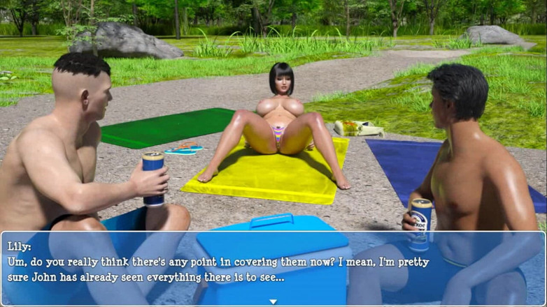 Dirty GamesXxX: Vadideki Lily: kocasının en iyi arkadaşının önünde üstsüz