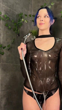 Soaked and Teasing in My Shirt