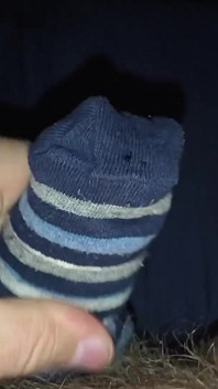 Sock Filled with Cum