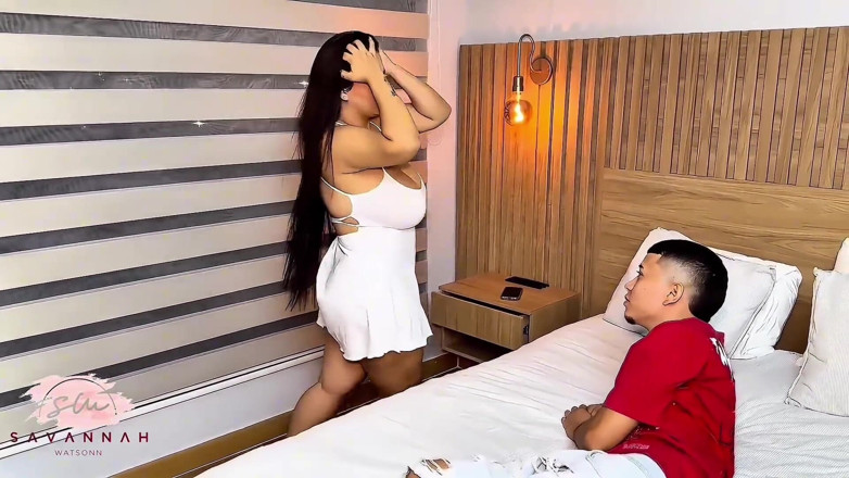 Savannah Watson: My Stepson Pulls My Thong to the Side so He...