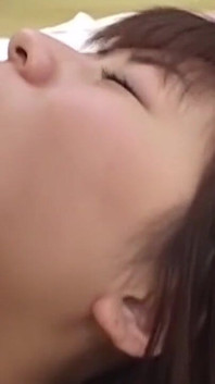 Young Asian Wife Takes Deep Strokes and Facial
