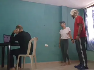 Swingersamateur40: My Slutty Stepmom Fucks My Friend While I'm Working on...