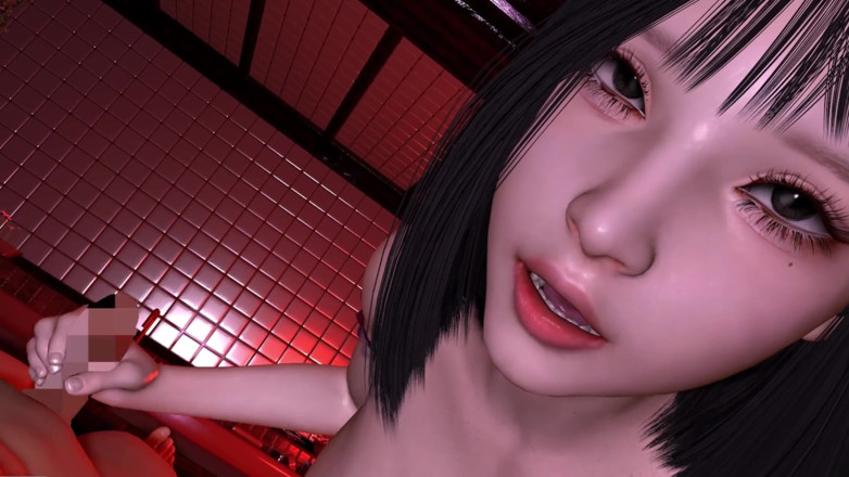 Why fuck so hard: 3Dで巨大な胸の日本人ビッチが大きなペニスとハードコアなセックスを