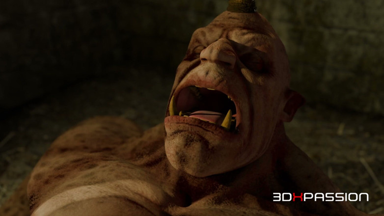 3dxpassion: Dungeon Sex: Elven Girl Gets Throatfucked, Railed &amp; Covered in Cum