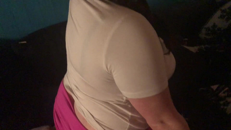 AmateurBBW: Nylonowa dziwka chce się pieprzyć