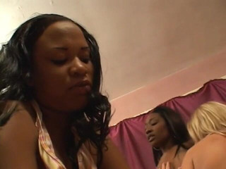 Girl on Girl: Three hot lesbians having fun with toys