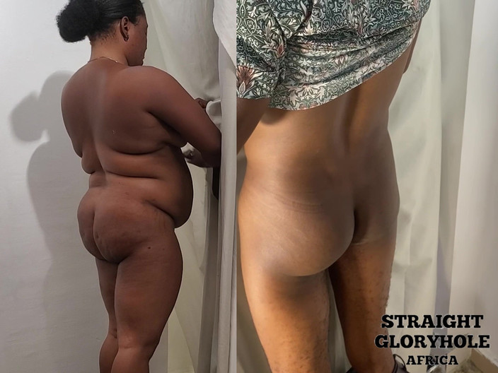 Straight gloryhole Africa: Містер маленький член прийшов смоктати, трахатися і розбитий за 2 секунди