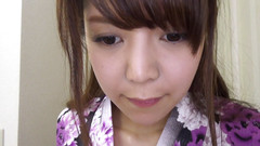 Caribbeancom: Japonská brunetka dostane svou chlupatou kundičku ošukanou v koupelně