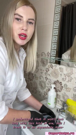 SugarNadya: The process of disinfecting work tools by SugarNadya