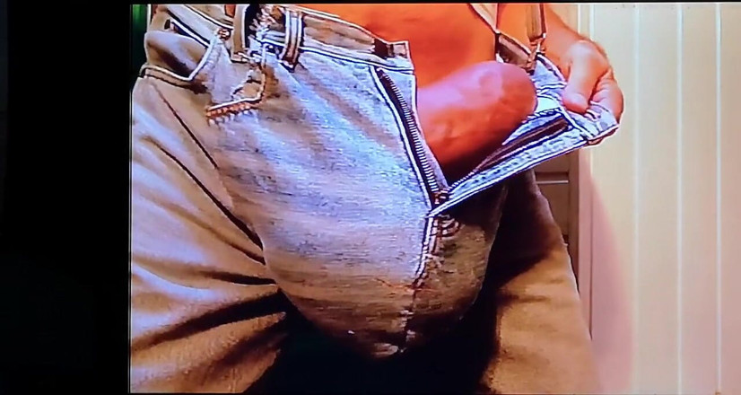 Monster_Meat_: Jeans bulging dreams