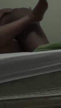 Mutual Orgasm with My Busty Wife While Spreading Her Legs Wide Open