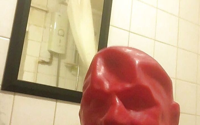 Jameschris1234: Play in Red Gimp Mask