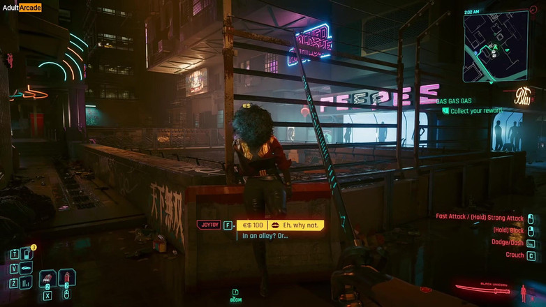 LewdArcade: Cyberpunk 2077 Denny &amp;cheri nowlin cenas quentes mod joytoy cenas de sexo...