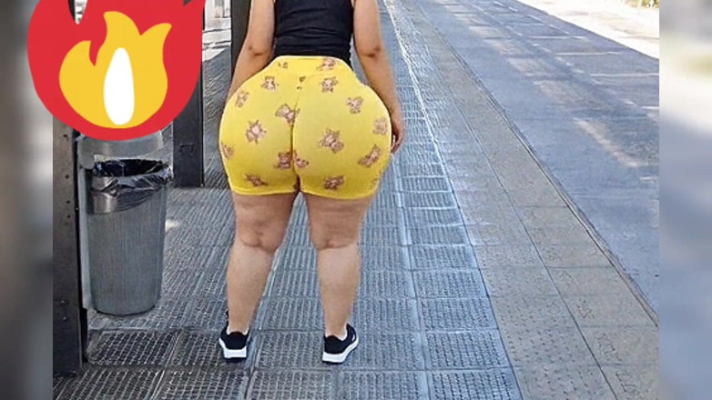 Xprohibidox1: Big Ass Waiting for the Bus in Argentina