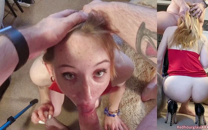 Red Hourglass Amateurs: Sugar's all dolled up to get ass-fucked