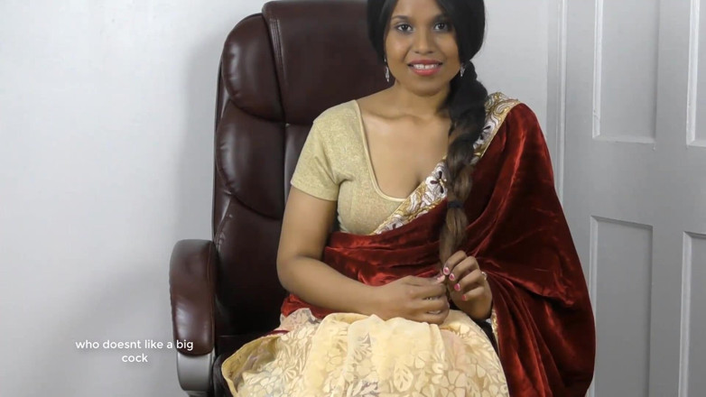Sexy Lily: Soczysta indyjska Bhabhi Napalona Lily w seksownym sari
