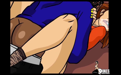 Dukes Hardcore Honeys: Stepmom spanked then fucked by black cock teen