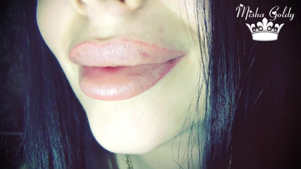 Goddess Misha Goldy: 唇をさらに大きくしました!唇が大きくなって、より速く絶頂!