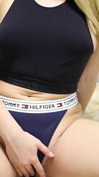 Tease Her Pussy Til Hard Cum - Solo Teen Girl