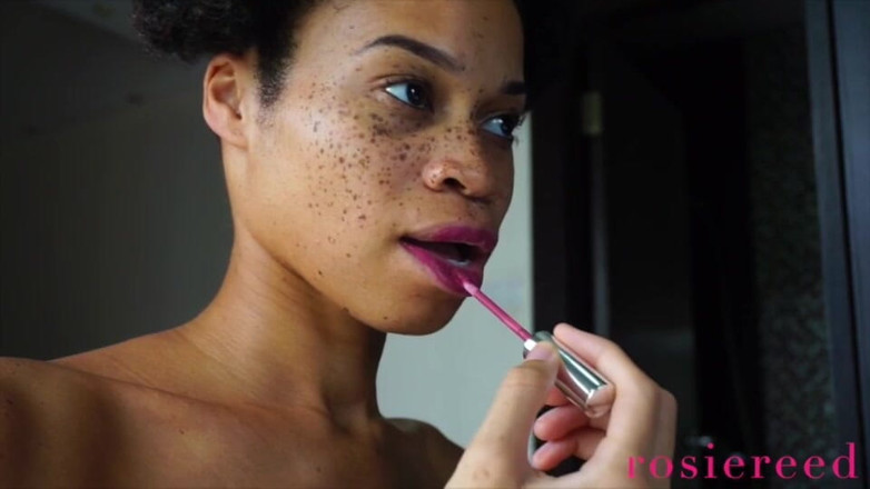 Rosie Reed: Perfect Lipstick Ignore- Goddess Rosie Reed Ignores You While Putting...