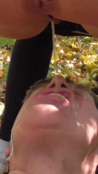 Outdoor Piss Mouth