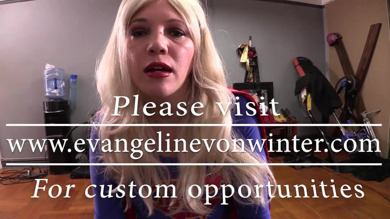 Evangelines Fetish: Блондинка-супердевушка делает минет