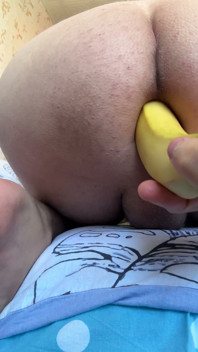 Banana In Ass Yakın Çekim Solo