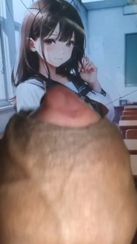 เขามองฉันขณะที่เขาถูไถฉัน