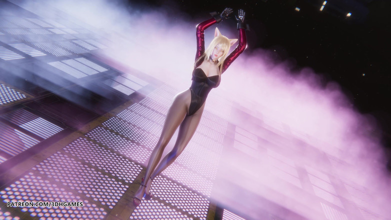 3D-Hentai Games: [mmd] Meovv - Meow Ahri Sexy Kpop striptýz League of Legends...