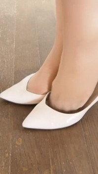 Mature Woman Wearing Pantyhose