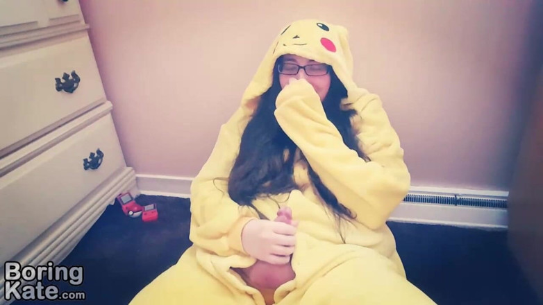 Boring Kate: Fackování v mém pikachu kigurumi