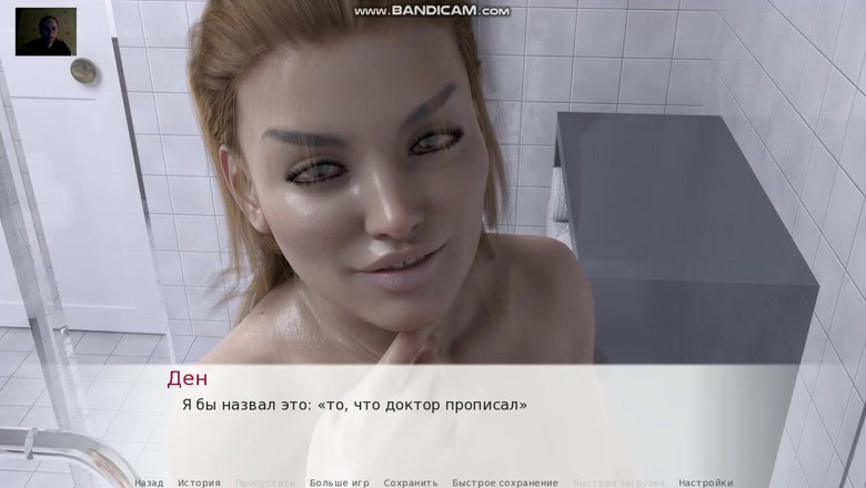 3DXXXTEEN2 Cartoon: Hot blowjob and cock handjob in bathroom ends with cumshot...