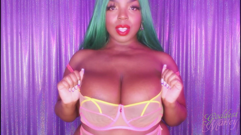 Goddess Marley: Ngocok kontol sampai toket aduhai!