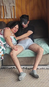 Morbide cuckold-kamera roh 01 sitzt auf diesem großen schwanz - 3 kamera