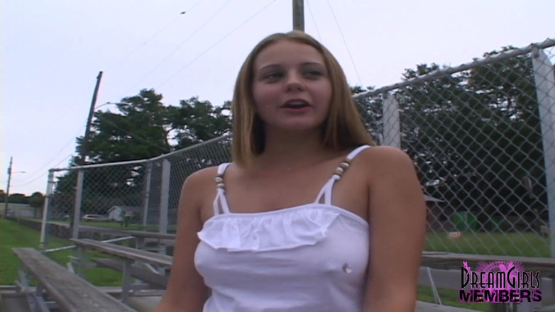 Dream Girls: Staci Bares Her Amazing Tits And Pussy outdoors