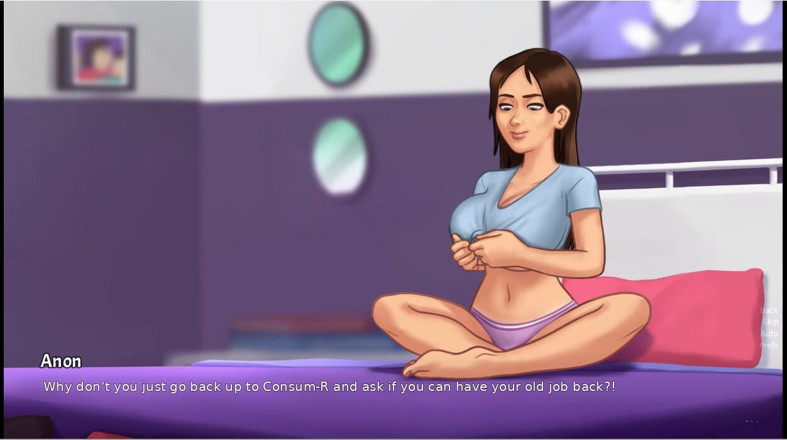 XXX Games Bunk: Summertime Saga - 게임플레이 - 롤플레이 - 젖은 셔츠 임신한 십대와 십대의 사진 촬영