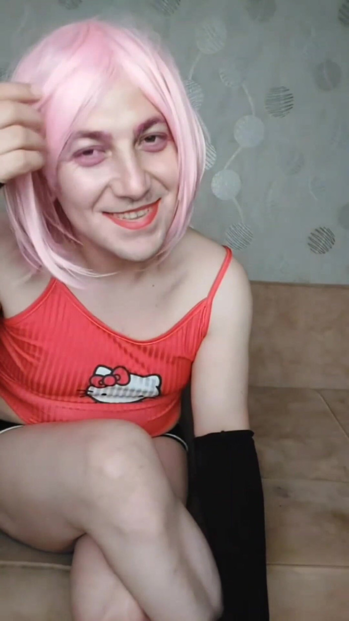 Kitty_Cross: Sevimli şortlu kovboy kız kadın kılıklı pürüzsüz bacaklar büyük