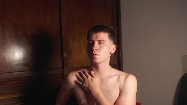Icyhot707: A Straight Guy Masturbating Naked