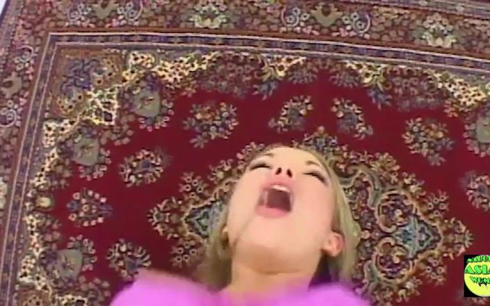 Naughty Asian Women: Amazing Blonde Sex Bomb Loves Getting Spanked as She Rides...