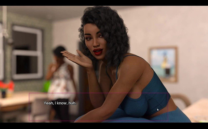 EroticKrisso: 闭嘴并跳舞黑人熟女3P