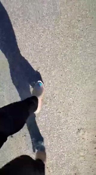 BadCat: Piernas sexy caminando en tacones altos